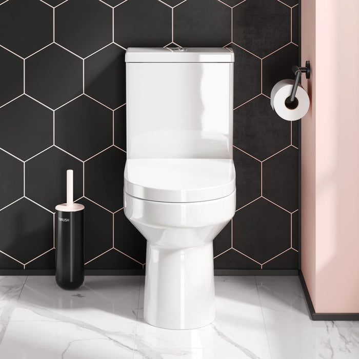 Denver Close Coupled Toilet With Soft Close Seat