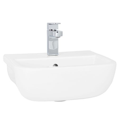Cedar 420mm Semi Recessed Basin