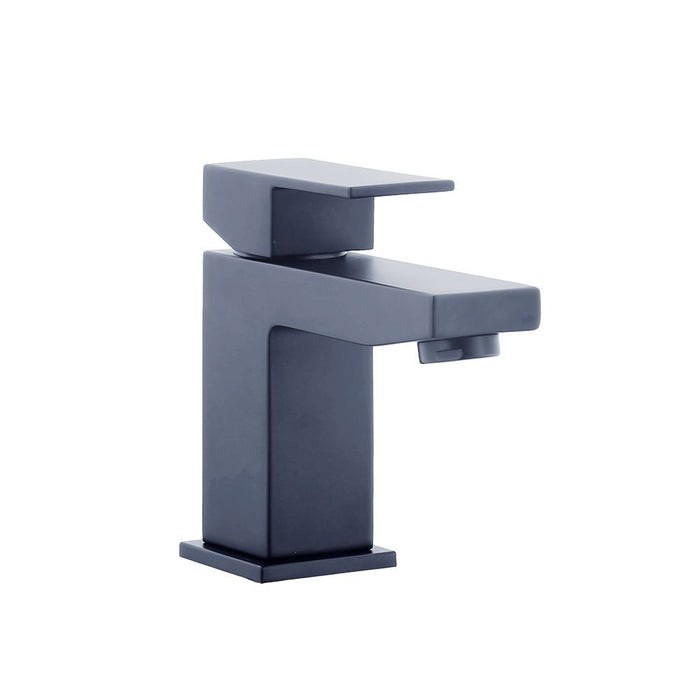 Optim Noir Matt Black Mini Mono Basin Mixer