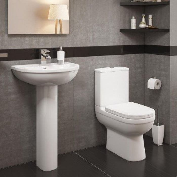 Kartell KVit Lifestyle Close Coupled WC Pack with Soft-Close Seat