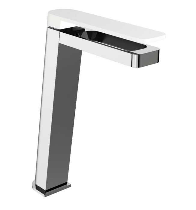JTP AXEL Single Lever Tall Basin Mixer - Select Handle Colour