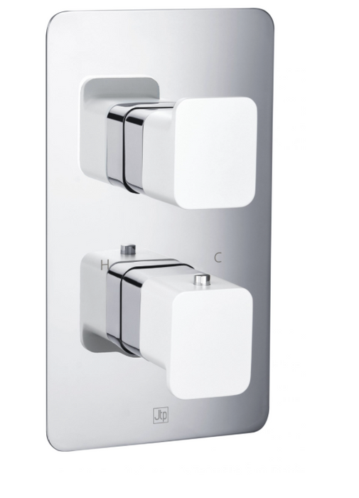 JTP AXEL Thermostatic Concealed 1 Outlet Shower Valve - Select Handle Colour