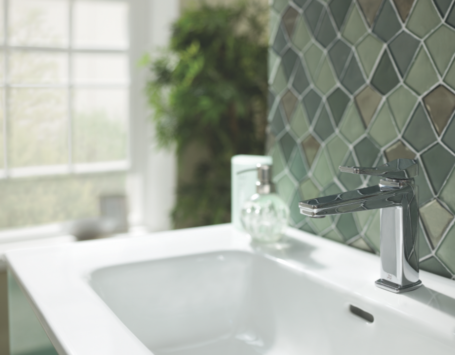 JTP HIX Chrome Single Lever Basin Mixer