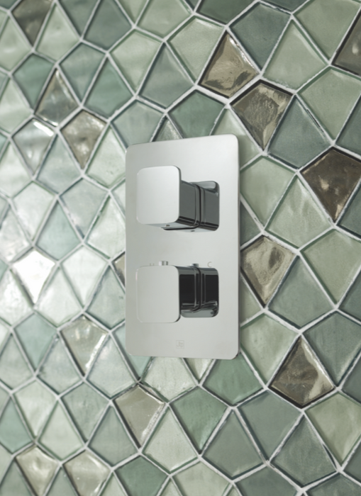 JTP HIX Thermostatic Concealed 1 Outlet Shower Valve