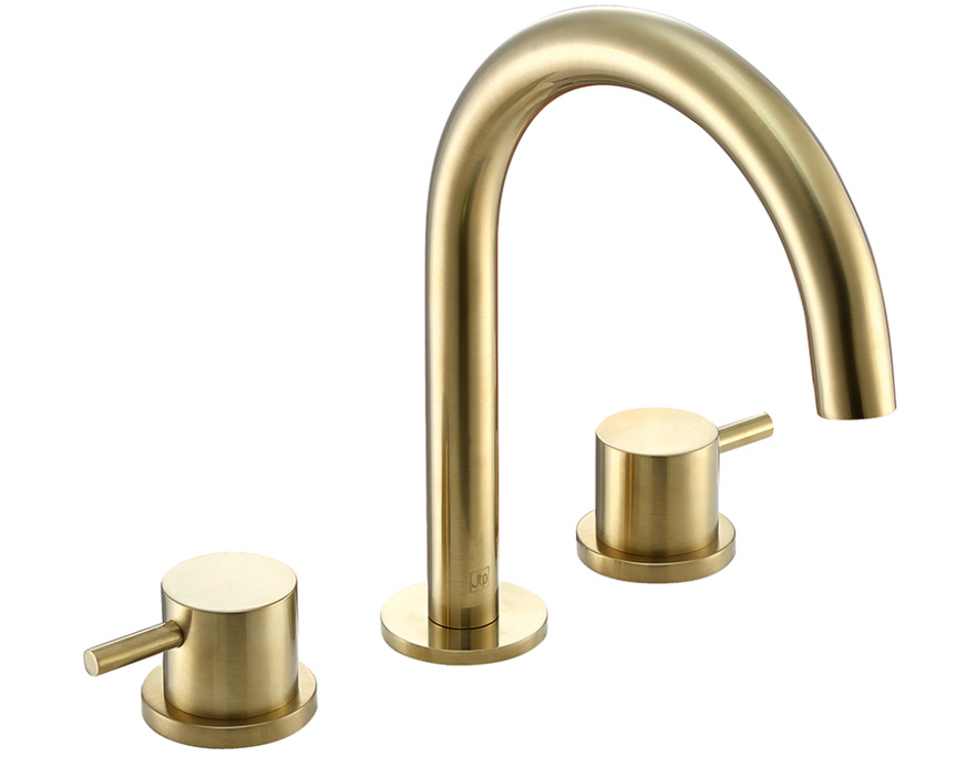 JTP VOS 3 Hole Deck Mounted Basin Mixer - Select Colour
