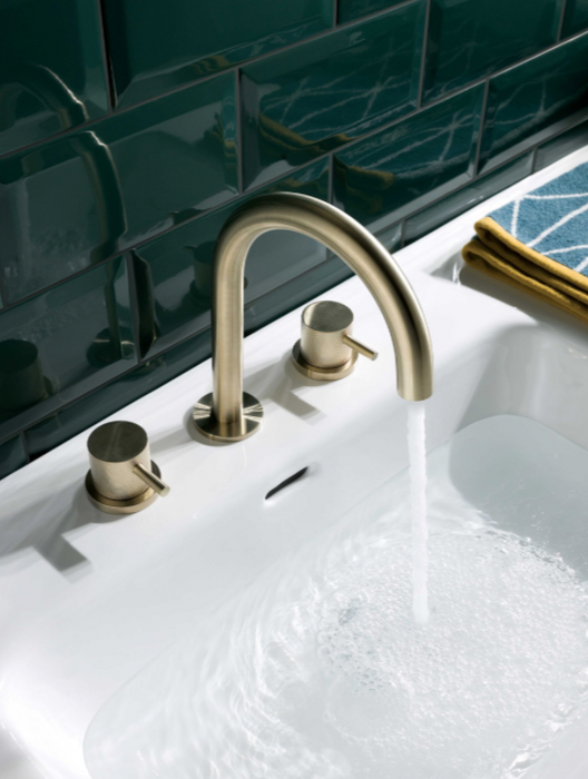 JTP VOS 3 Hole Deck Mounted Basin Mixer - Select Colour
