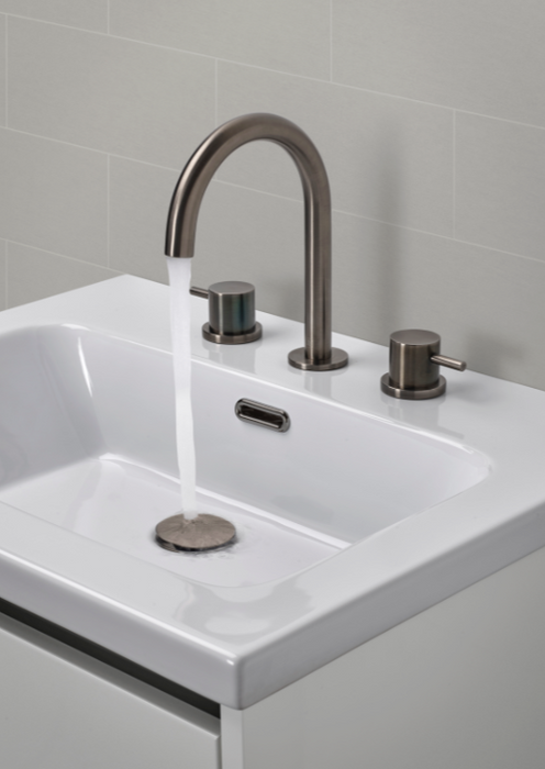 JTP VOS 3 Hole Deck Mounted Basin Mixer - Select Colour