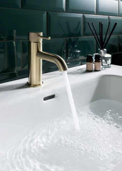 JTP VOS Single Lever Designer Handle Basin Mixer - Select Colour