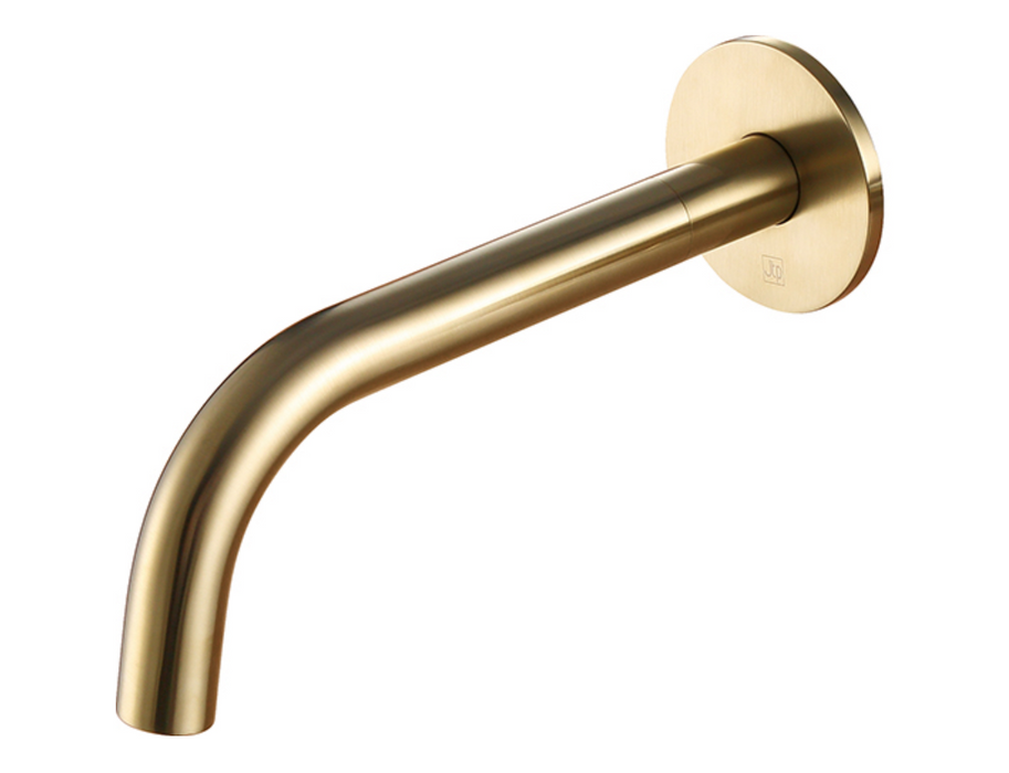 JTP VOS Brushed Brass Bath / Basin Spout - Select Size