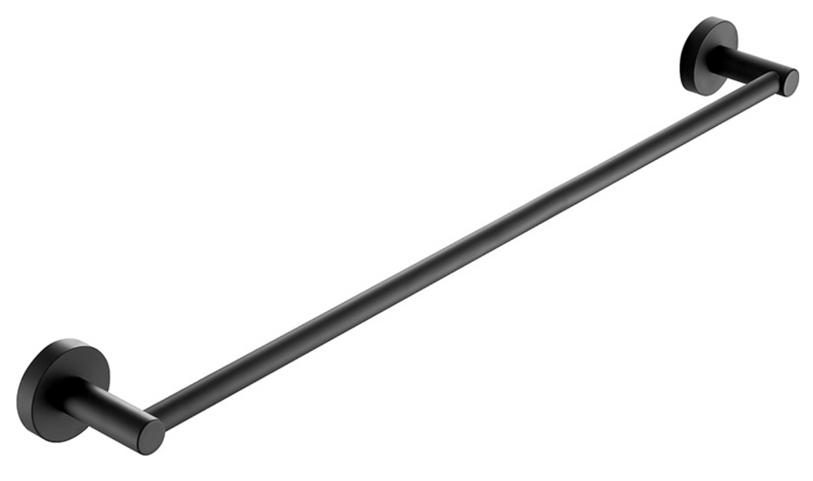 JTP VOS Noir Matt Black Towel Rail - Select Size