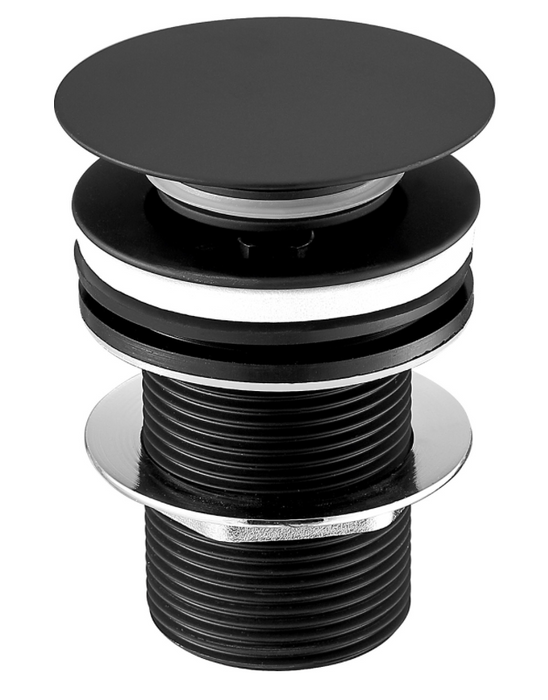 JTP VOS Noir Matt Black Basin Waste - Select Waste Style