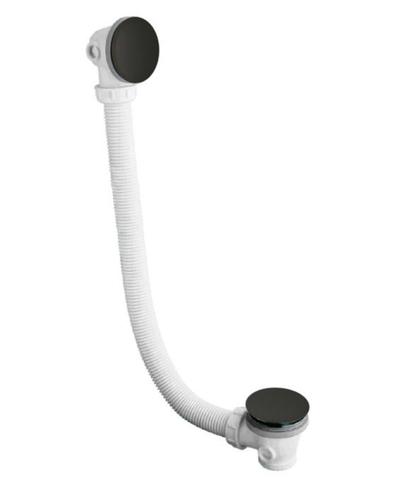 JTP VOS Click Clack Bath Waste with Matt Black Finish