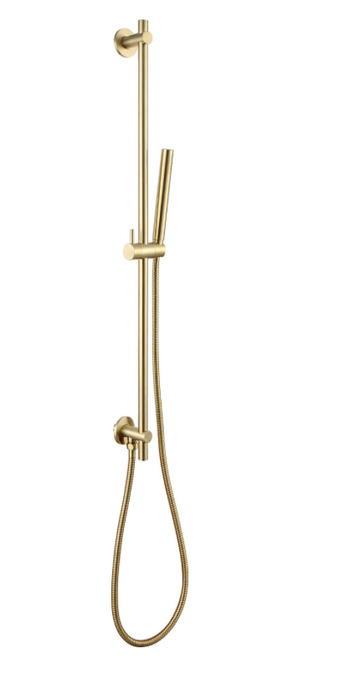 JTP VOS Slide Rail with Single Function Hand Shower and Hose - Select Colour
