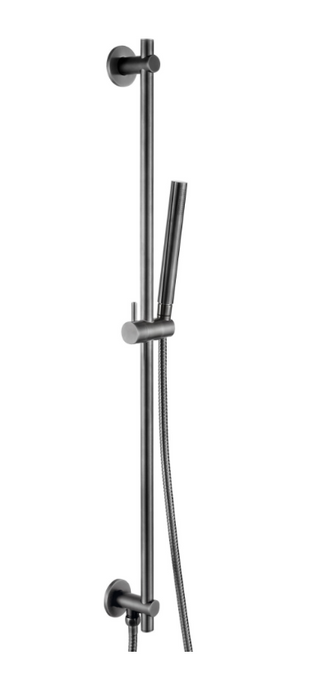 JTP VOS Slide Rail with Single Function Hand Shower and Hose - Select Colour
