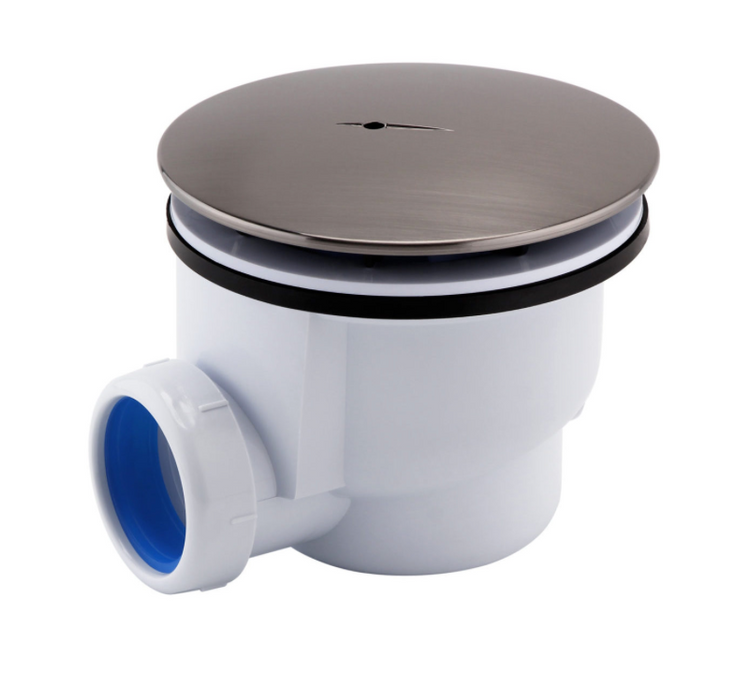 JTP VOS Brushed Black Shower Waste - Select Style