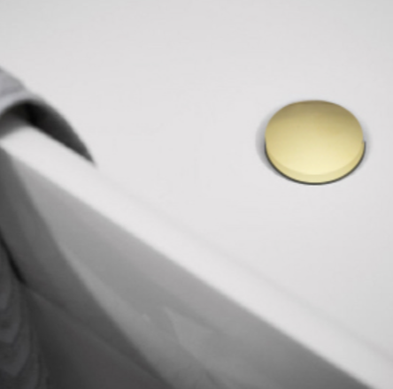 JTP VOS Brushed Brass Basin Waste - Select Style