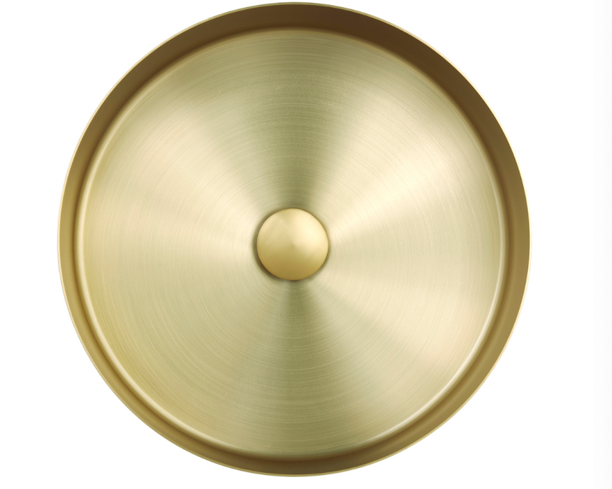 JTP VOS Round Grade 316 Stainless Steel Counter Top Basin - Select Colour