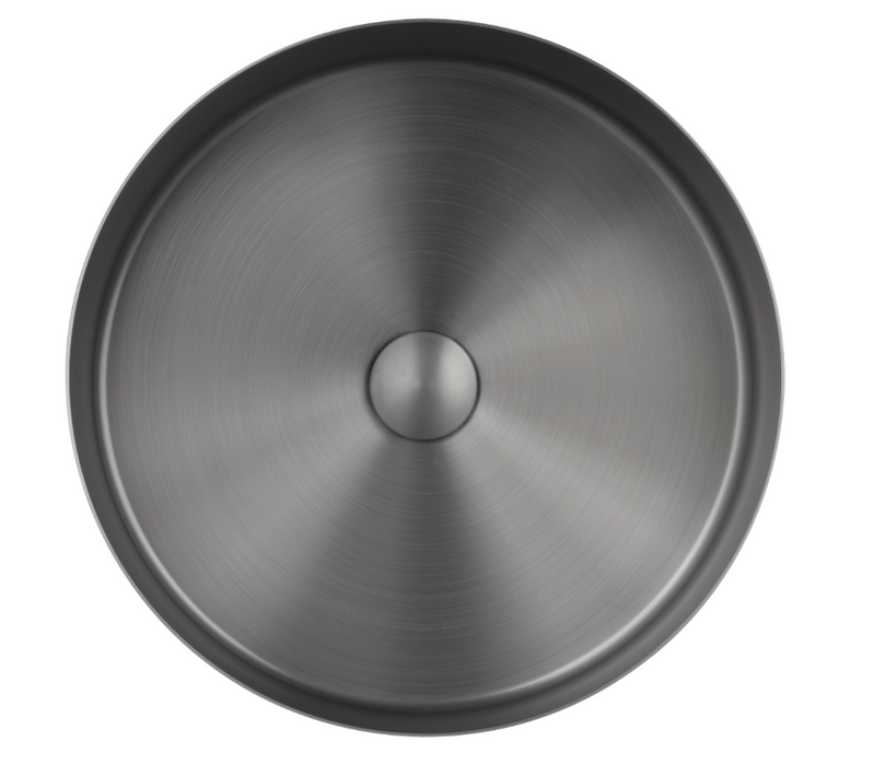 JTP VOS Round Grade 316 Stainless Steel Counter Top Basin - Select Colour