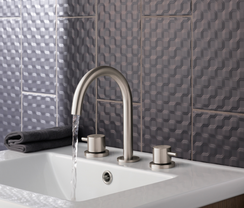 JTP Inox Pure Stainless Steel Deck Mounted Basin Mixer