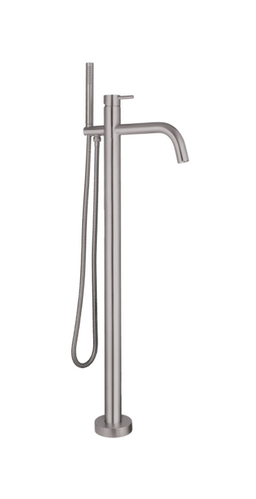 JTP Inox Pure Stainless Steel Floor standing Bath Shower Mixer