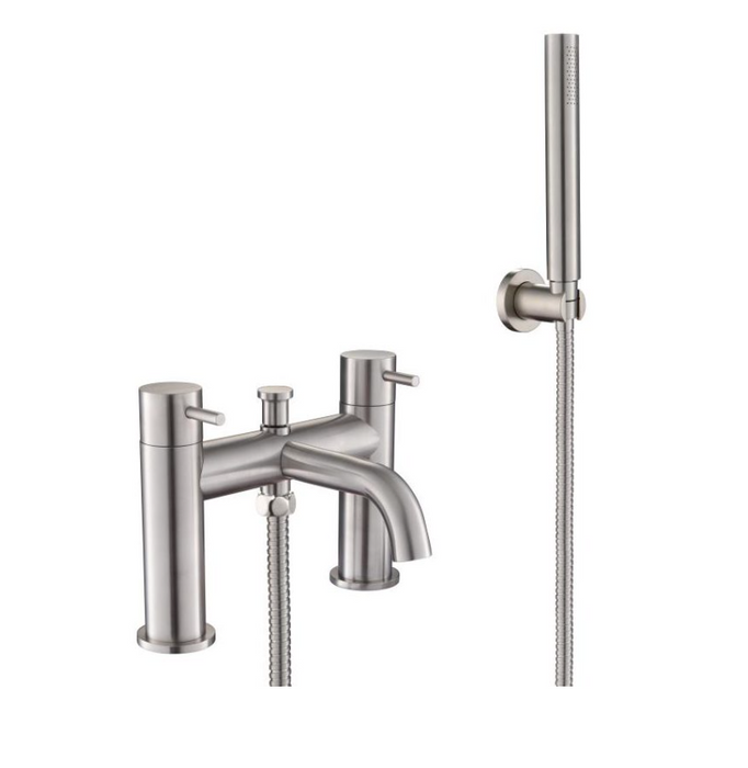 JTP Inox Pure Stainless Steel Bath Shower Mixer