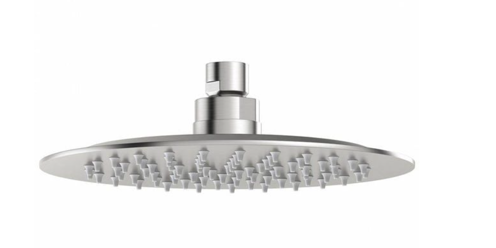 JTP Inox Pure Stainless Steel Glide Shower Head - Select Size
