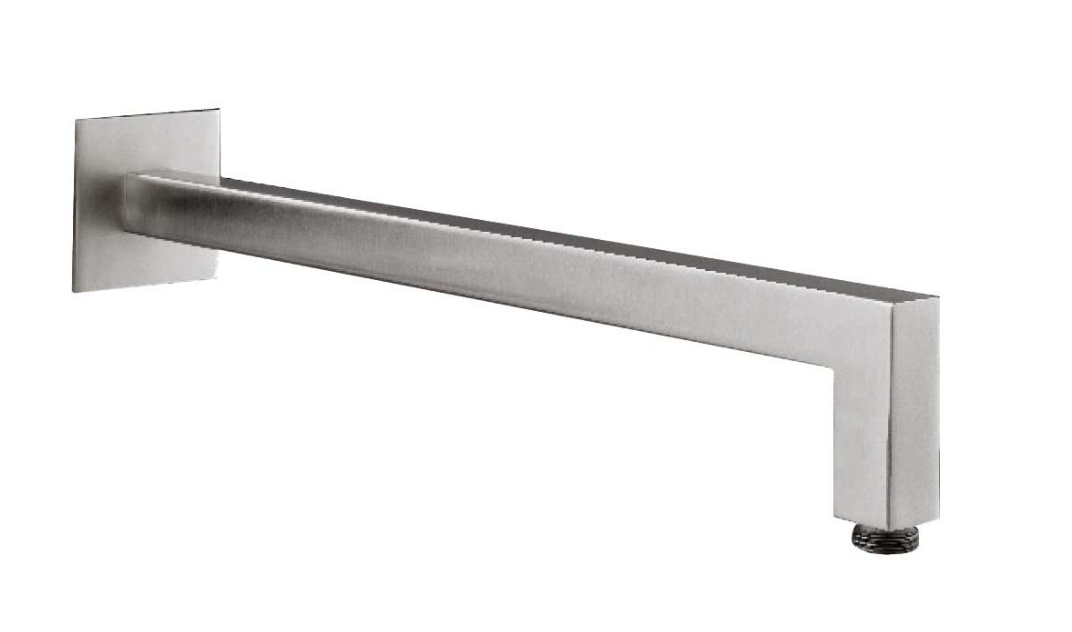 JTP Inox Pure Stainless Steel Shower Arm - Select Handle