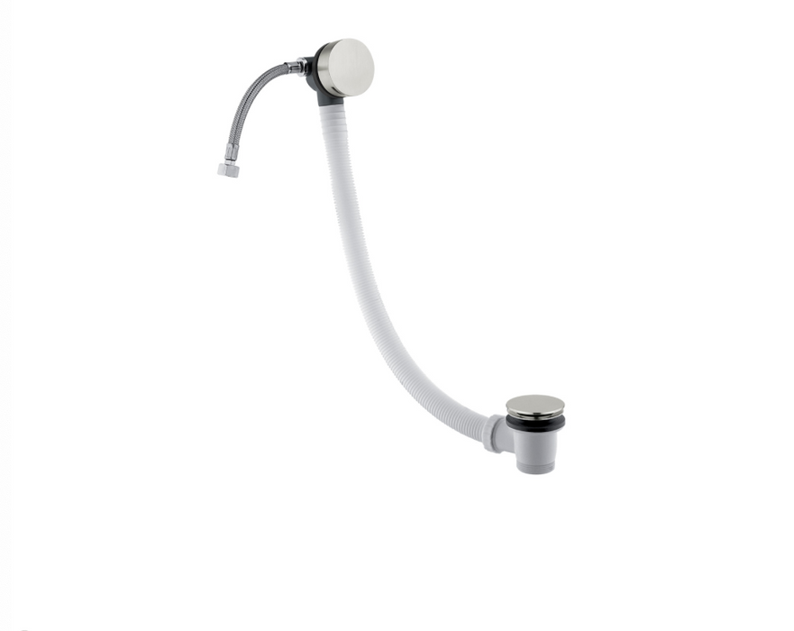 JTP Inox Pure Stainless Steel Slim Click Clack Exofil 80cm