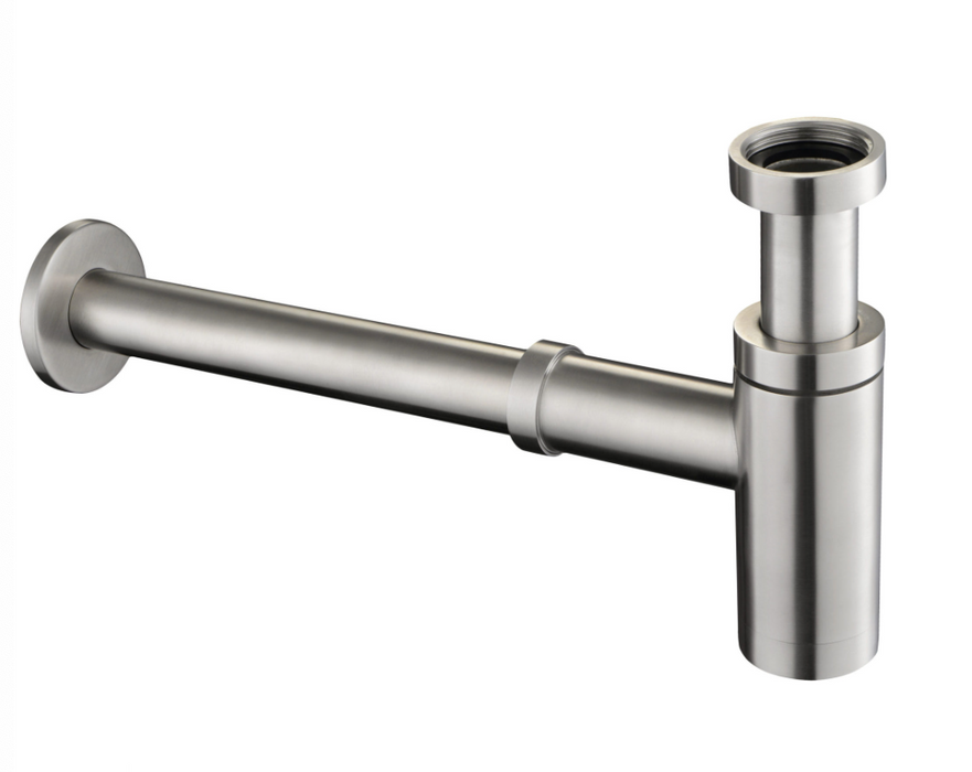 JTP Inox Pure Stainless Steel Bottle Trap 400mm Pipe