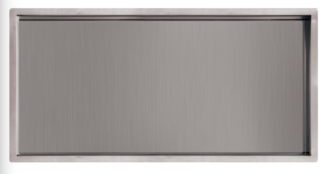 JTP Inox Pure Stainless Steel Shower Niche - Select Size