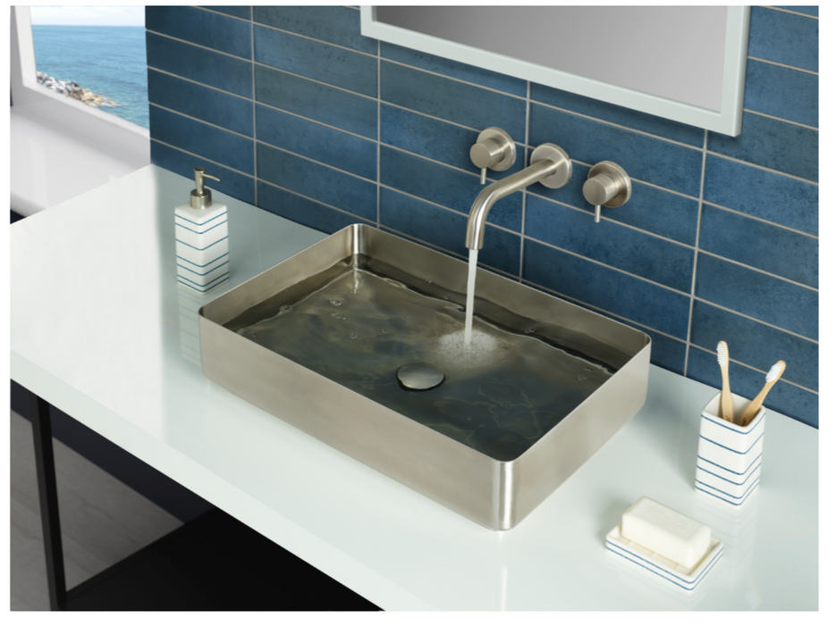 JTP Inox Pure Stainless Steel Grade 316 Counter Top Basin