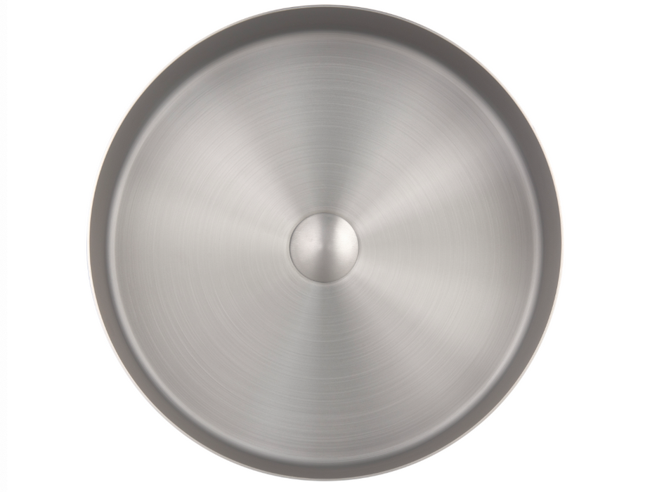 JTP Inox Pure Stainless Steel Round Grade 316 Counter Top Basin