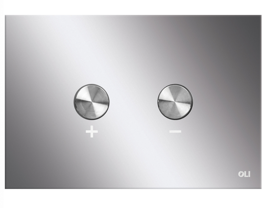 JTP Florence Chrome Pneumatic Flush Plate