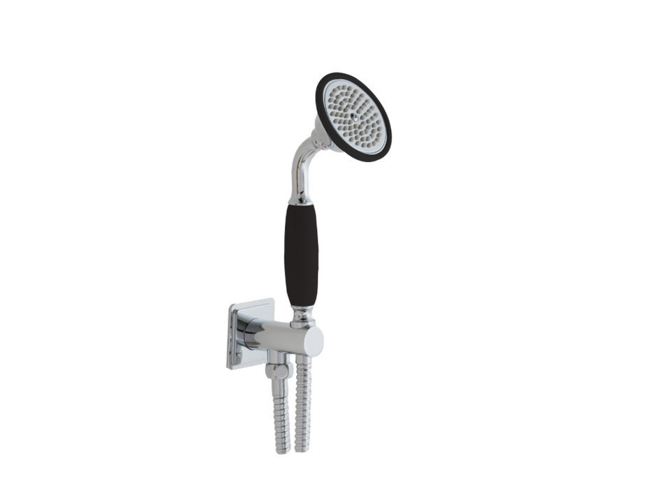 JTP Grosvenor Black Edition Cross Water Outlet Hand Shower