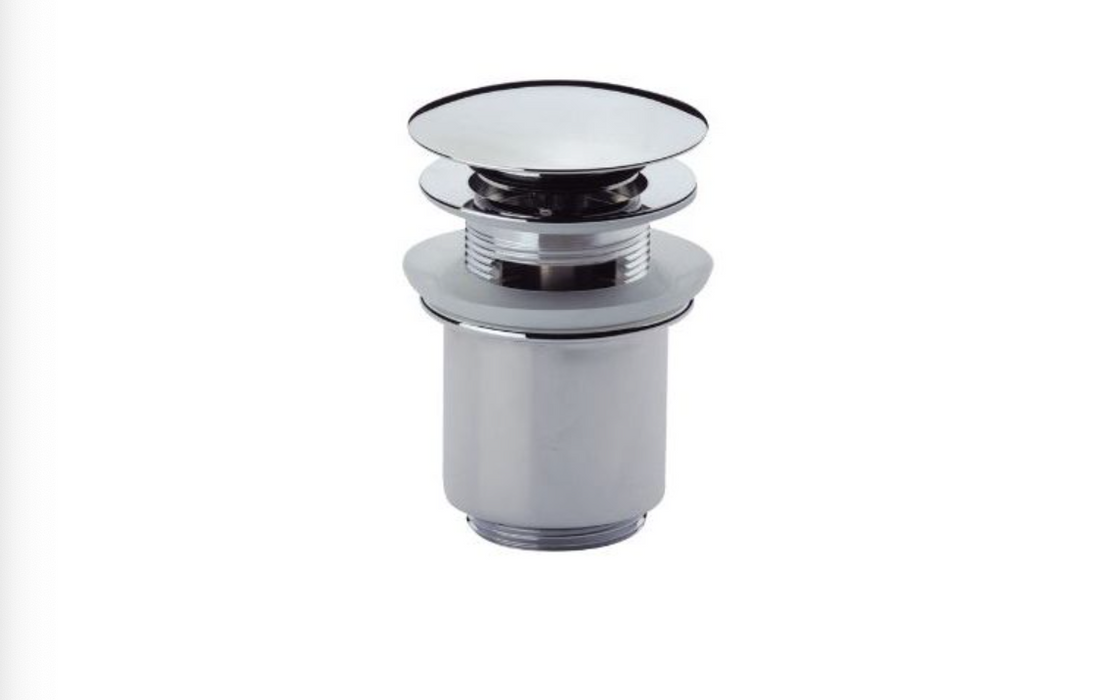 JTP Grosvenor Black Edition Cross Slotted Click Clack Basin Waste