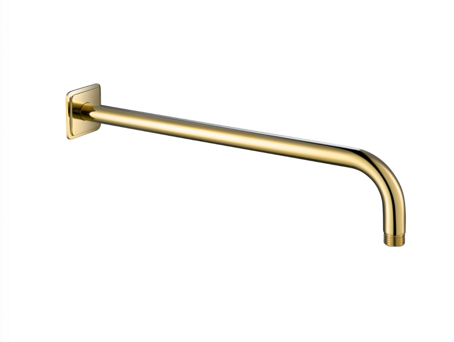 JTP Grosvenor Cross Antique Brass Edition Shower Arm 400mm