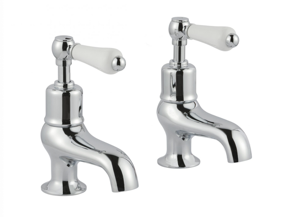 JTP Grosvenor Lever Chrome Bath Taps