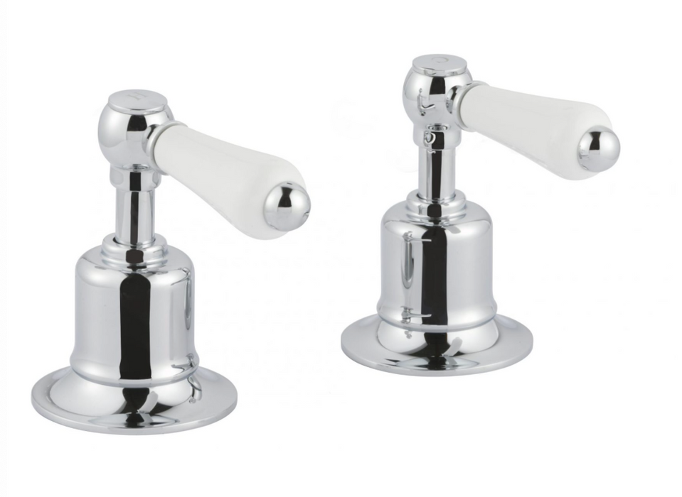 JTP Grosvenor Lever Chrome Panel Valves