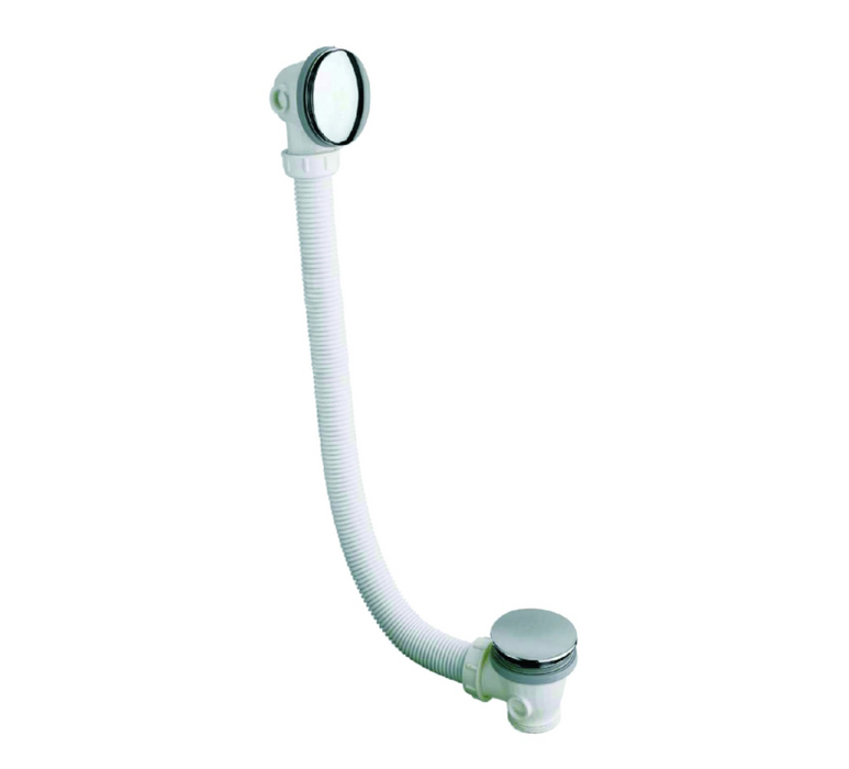 JTP Grosvenor Lever Chrome Click Clack Bath Waste