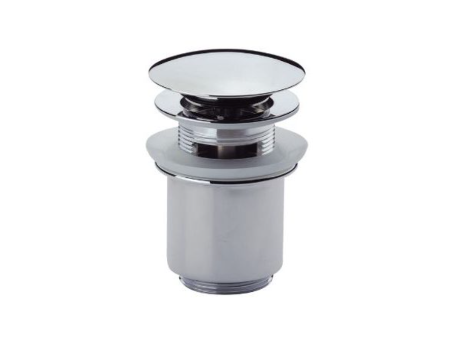 JTP Grosvenor Lever Chrome Slotted Click Clack Basin Waste
