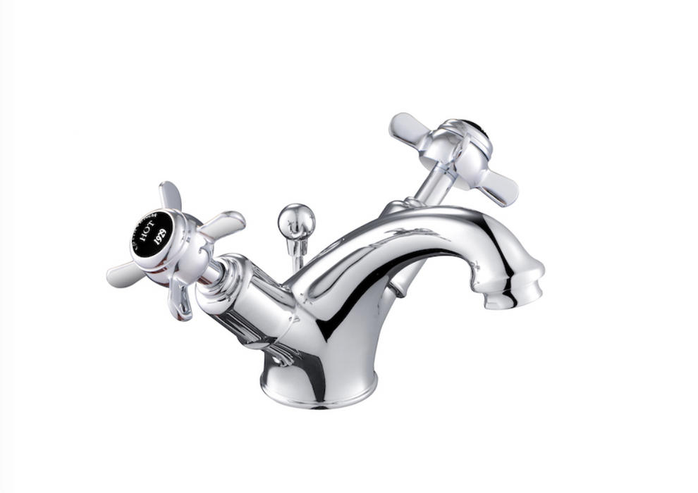 JTP Grosvenor Pinch Black Edition Basin Mixer