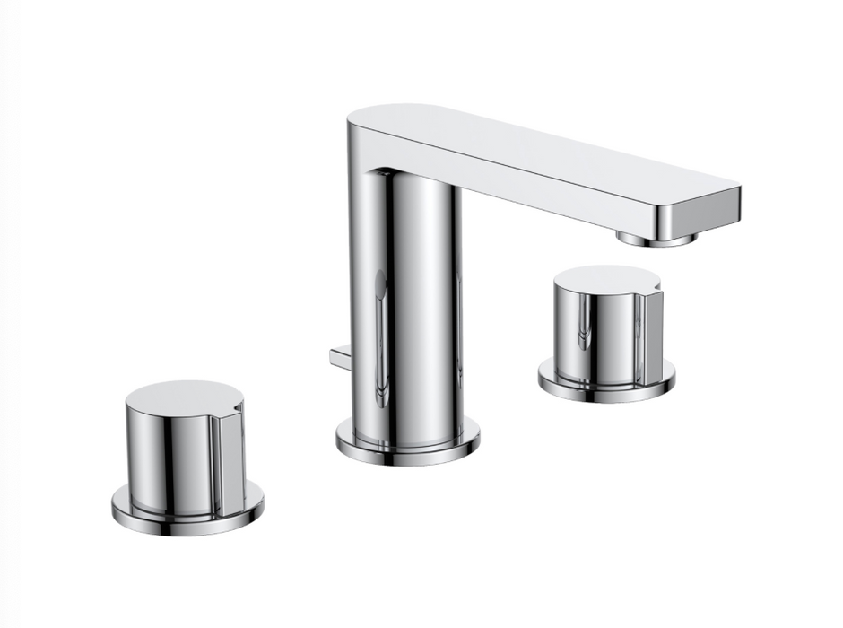JTP Hugo Chrome Deck Mounted Basin Mixer