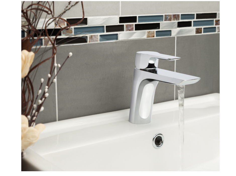 JTP Amore Chrome Single Lever Basin Mixer