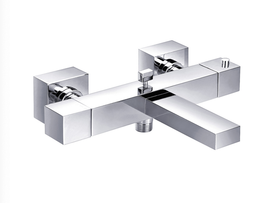 JTP Athena Chrome Wall Mounted Bath Shower Mixer