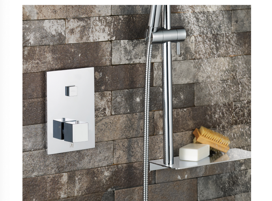 JTP Athena Chrome 1 Outlet Touch Thermostat