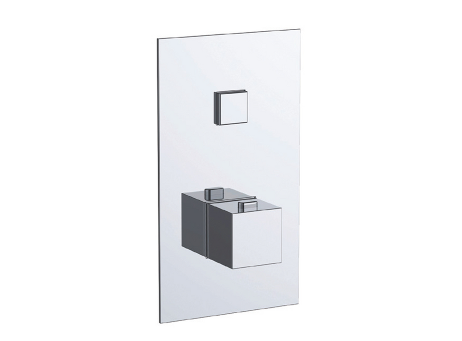 JTP Athena Chrome 1 Outlet Touch Thermostat