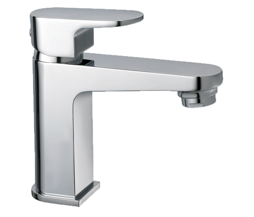JTP Base Chrome Basin Mixer with Click Clack Waste