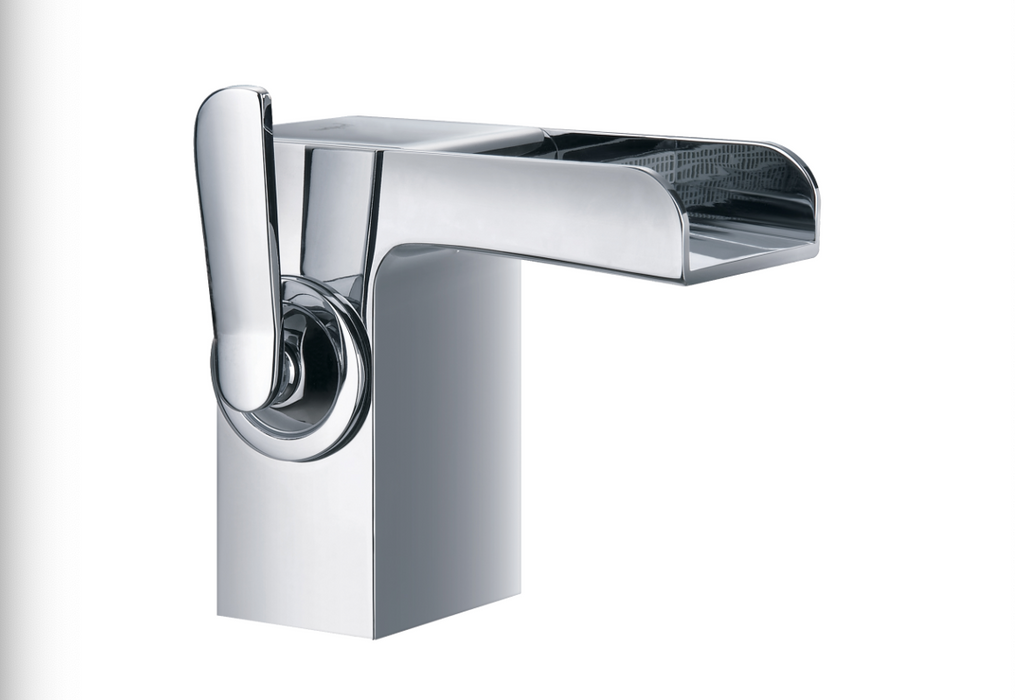 JTP Cascata Chrome Single Lever Basin Mixer with Click Clack Waste