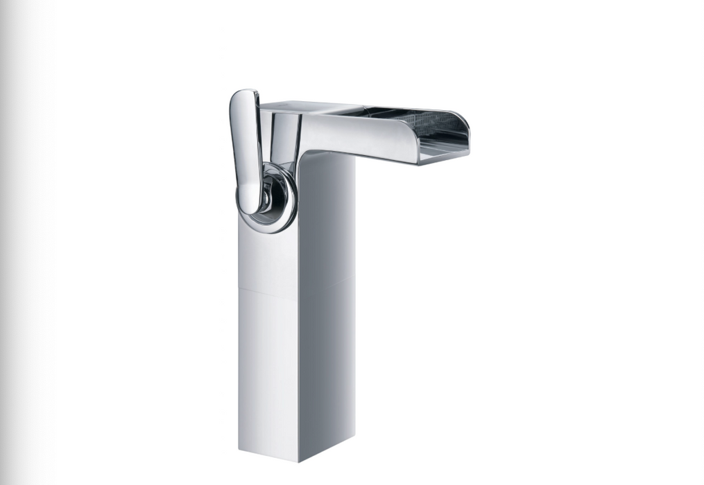 JTP Cascata Chrome Tall Single Lever Basin Mixer
