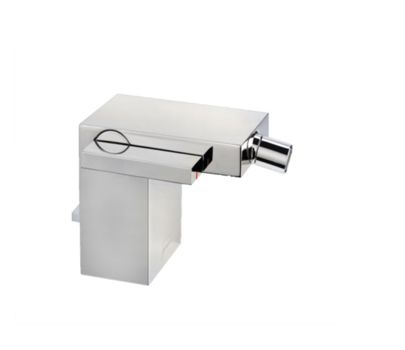JTP Idea Chrome Mono Bidet Mixer with Pop Up Waste